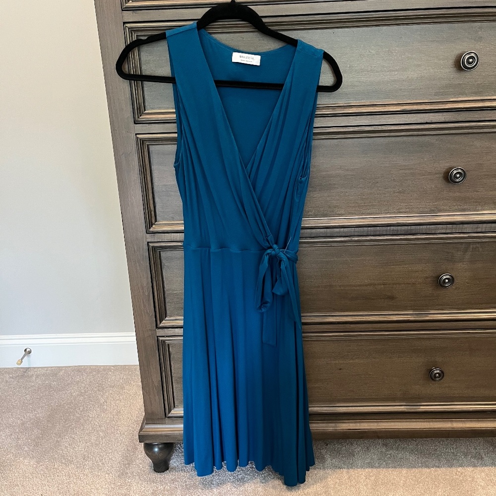 Faux wrap Bailey dress